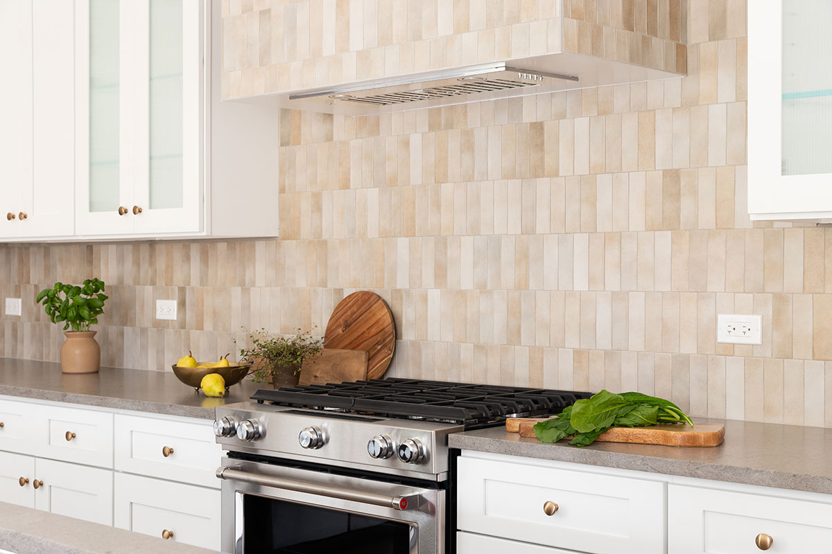 Full kitchen remodel with custom tile work in Colts Neck NJ