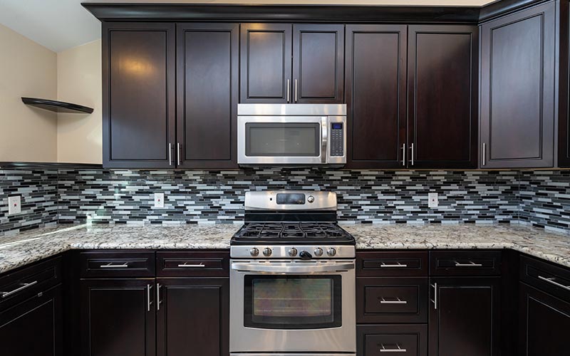 Kitchen backsplash tile installation in New Jersey