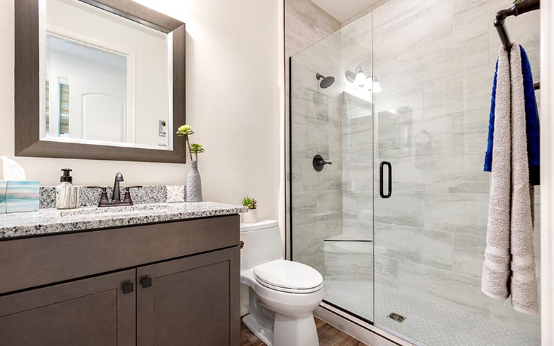 Full bathroom tile remodel in Monmouth County NJ